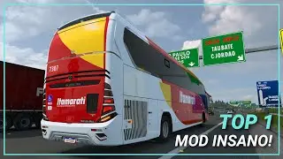 Busscar NB1 euro 6 | Euro truck simulator | MOD BUS 1.57
