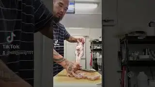 how to cut whole chicken into curry pieces