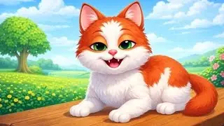 Meow Meow Billi😻|Fanny Cat Song| Learn Animal Sounds|latest Meow meow song 7