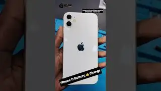 IPhone 11 Battery Change || Without any Problem || Unique IPhone Repair #shorts