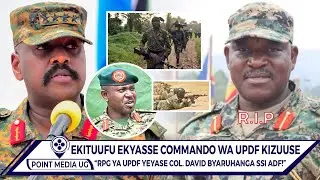 BREAKING!! EBYAMA KU COMMANDO WA UPDF EYAKUBIDWA MU CONGO. BIZUUSE RPG YA UPDF YE YAMUKUBYE SSI ADF!