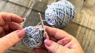 Beginner Crochet basic granny square US terminology | from beginner class