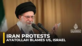 Iran&rsquo;s Khamenei says US, Israel links behind &lsquo;thousands killed&rsquo; in protests