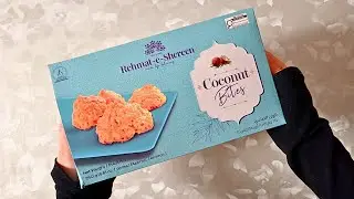 Rehmat-e-shereen Coconut Bites Biscuit Unboxing