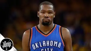Thunder fans need to 'get over it,' let Kevin Durant have jersey retired - Tracy McGrady | The Jump