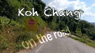 Koh Chang, Thailand. from the famouse curve to bailan. 2026 🇹🇭🏝️🛵