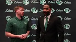 Roosevelt vs LSSU Men's Basketball Highlights and Postgame Interview with Head Coach Dee Brown