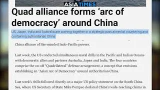 Asia Times: Quad alliance forms &lsquo;arc of democracy&rsquo; around China