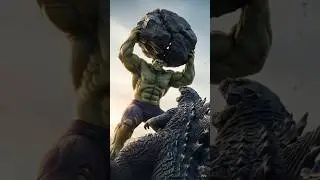 Hulk Go Agressive on Godzilla #marvel #hulk #godzilla