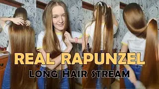 Super long hair stream 🔥 Test vertical format ✌️[Nyata Stream]