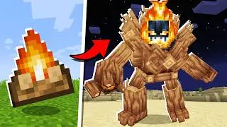 Convert&iacute; TODOS los ITEMS en MOBS en Minecraft
