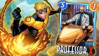 CANNONBALL &Eacute; SUPREMO NESTE DECK: PROFESSOR X VOLTANDO FORTE AO META [Junk Lixoball] |Marvel Snap|
