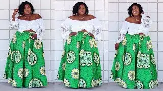PLUS SIZE OUTFIT IDEA | FT. YOUR FASHION FRENZY ANKARA SKIRT
