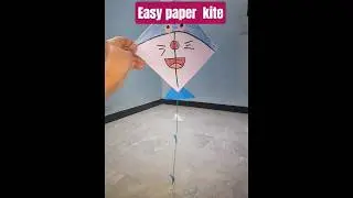 how to make a easy paper  kite craft # viral #youtube short plz # subscribers guys