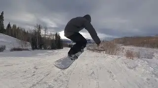 Сноубординг в Крестед-Бьютте - Видеоблог 2 (Рейлы и фрирайд)