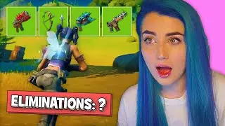 Fortnite, but *ONLY* Green Weapons Challenge!