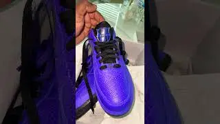 KOBE BRYANT X FC BARCELONA X AIR FORCE 1 LOW PROTRO 'PERSIAN VIOLET #nikeaf1 #airforce1 #nike #kobe