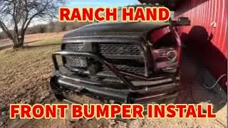Ranch Hand Legend Front Bumper Installation on my 4th Gen Ram 3500