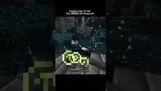 Easiest Way To Kill The WARDEN In Minecraft #minecraft