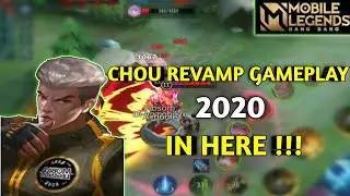 CHOU REVAMP GAMEPLAY 2020 IN HERE - MOBILE LEGENDS