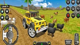 4x4 Offroad Jeep Driving Simulator 3D - Driver SUV 4x4 Jeep Offroad Game 2026 Android Gameplay Video