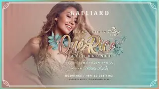 QUE RICO LATIN BRUNCH 2019
