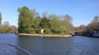 D'Oyly Carte Island.Boat trip and video of the Island, Weybridge/Shepperton by Michael Parkinson