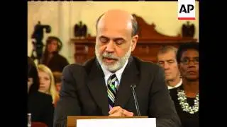 Federal Reserve Chairman Ben Bernanke says the fragile economy is facing 'numerous difficulties' inc