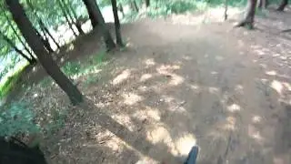Mountainbike auf Hermannsweg Bielefeld, bis zur Gaststätte Eiserner Anton