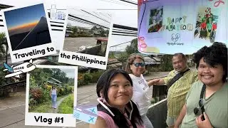 Traveling to the Philippines After 19 Years | PH Vlog #1
