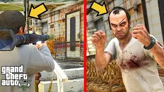 What Happens if Trevor Shows up to Defend His House in gta 5