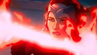What If Season 2 Wanda Merlin/ Scarlet Witch Cenas Dublado