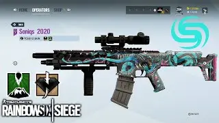 Soniqs 2020 Weapon Skin - Rainbow Six Siege