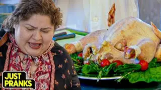 That Cooking Technique Had People Running 🤯🍗 | Just Pranks