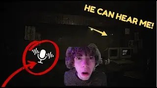 THIS FNAF FAN GAME USES YOUR MICROPHONE AND IT'S INSANE