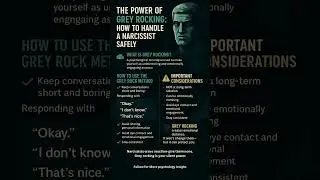 Grey Rock Method: The #1 Way to Disarm a Narcissist Without Drama