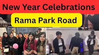 New Year 2026 Celebrations || Dwarka Mor || Rama Park || #viral #newyear #video #funny 