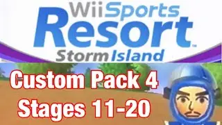 Wii Sports Resort Storm Island - Swordplay Showdown Custom Pack 4 - Reverse Stages