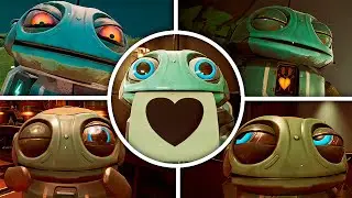 Newt ALL cutscenes + emotions - Baby in Yellow Black Cat