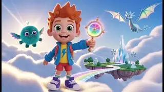 Sky Kingdom Adventure 🌤️ | Zippy&rsquo;s Magical Floating Island Journey | 3D Kids Story | Episode - 3