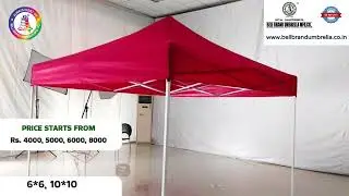 Promotional & Outdoor Gazebo Tent Manufacturers Madurai, Red Gazebo Tent Chennai, Coimbatore