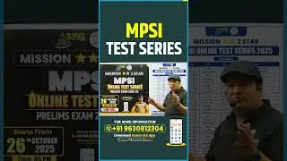 MISSION 2 STAR &ndash; best MPSI Online Test Series 2025 | MP Police SI Test Series @Just ₹99 | Aakar IAS