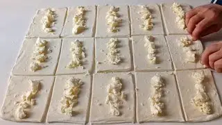 MAYA YOK KABARTMA TOZU YOK‼️TEK BEZEYLE👌TEL TEL ÇITIR ÇITIR DÖKÜLEN KOLAY EL AÇMASI PEYNİRLİ BÖREK