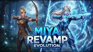 MIYA Evolution 😱 Old vs Revamp | Mobile Legends Bang Bang