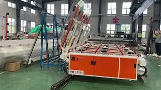 ZHENGKE #glassmachine 4228 CNC Glass Cutting Line #glasscutting #glassprocessing
