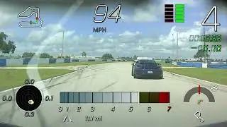 SUPERCHARGED C8 On Road Course At Sebring International Raceway