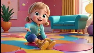 The Lost Button Song | English Nursery Rhyme Kids Songs Baby Music