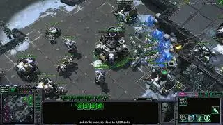 Master 3 Terran ladder TvZ: The fine balance between hellion cyclone and siege tank...