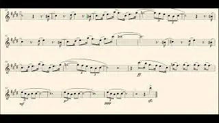 The Pink Panther - H. Mancini - Alto Sax Play Along
