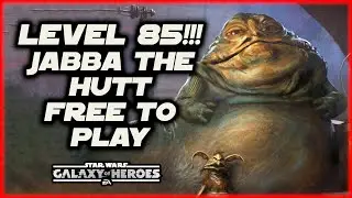 Level 85 in 110 Days!!  And My First Gear 12 Character (She WOMPS) - Free to Play Galaxy of Heroes!